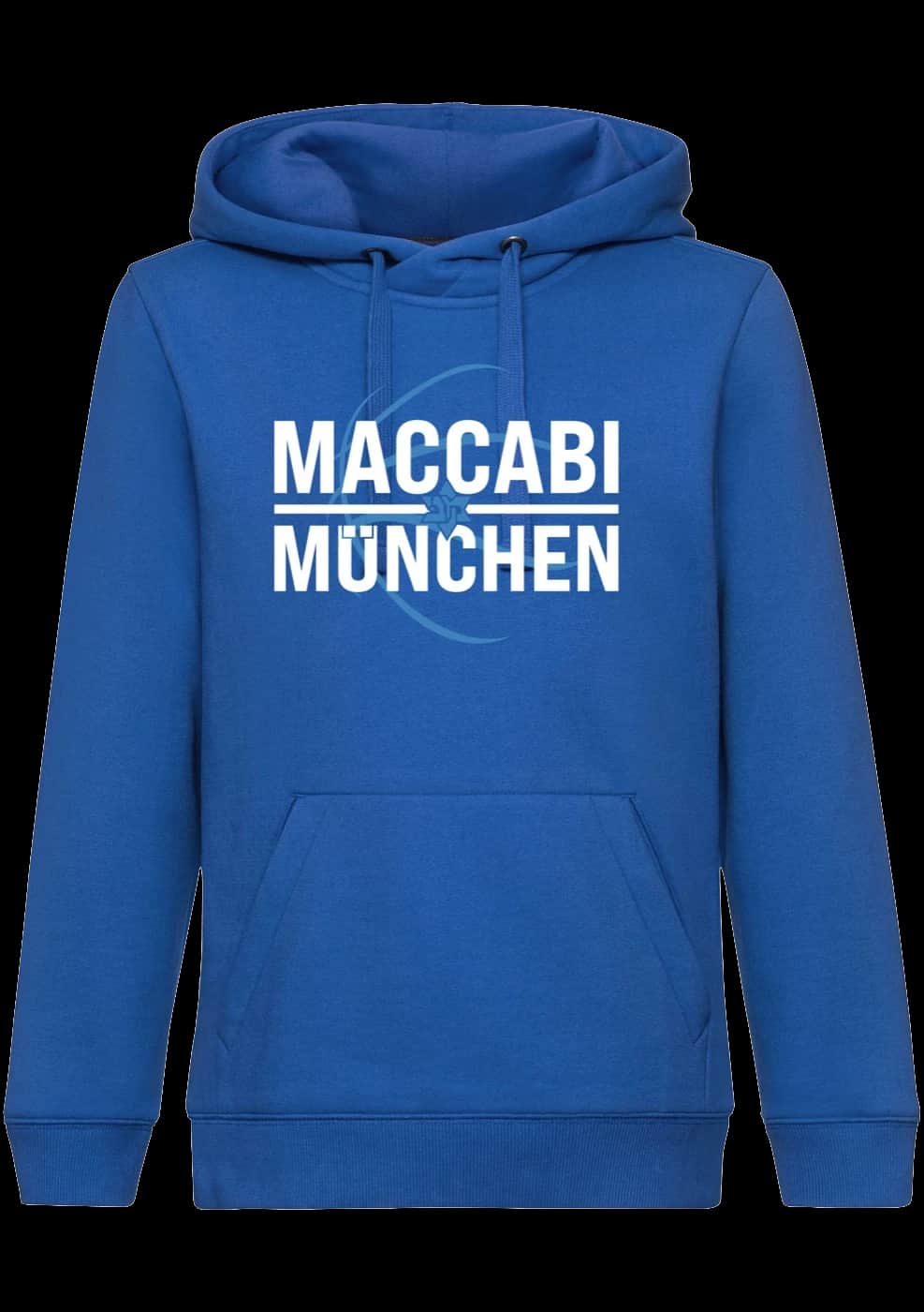 Blauer Maccabi München Kinder-Hoodie
