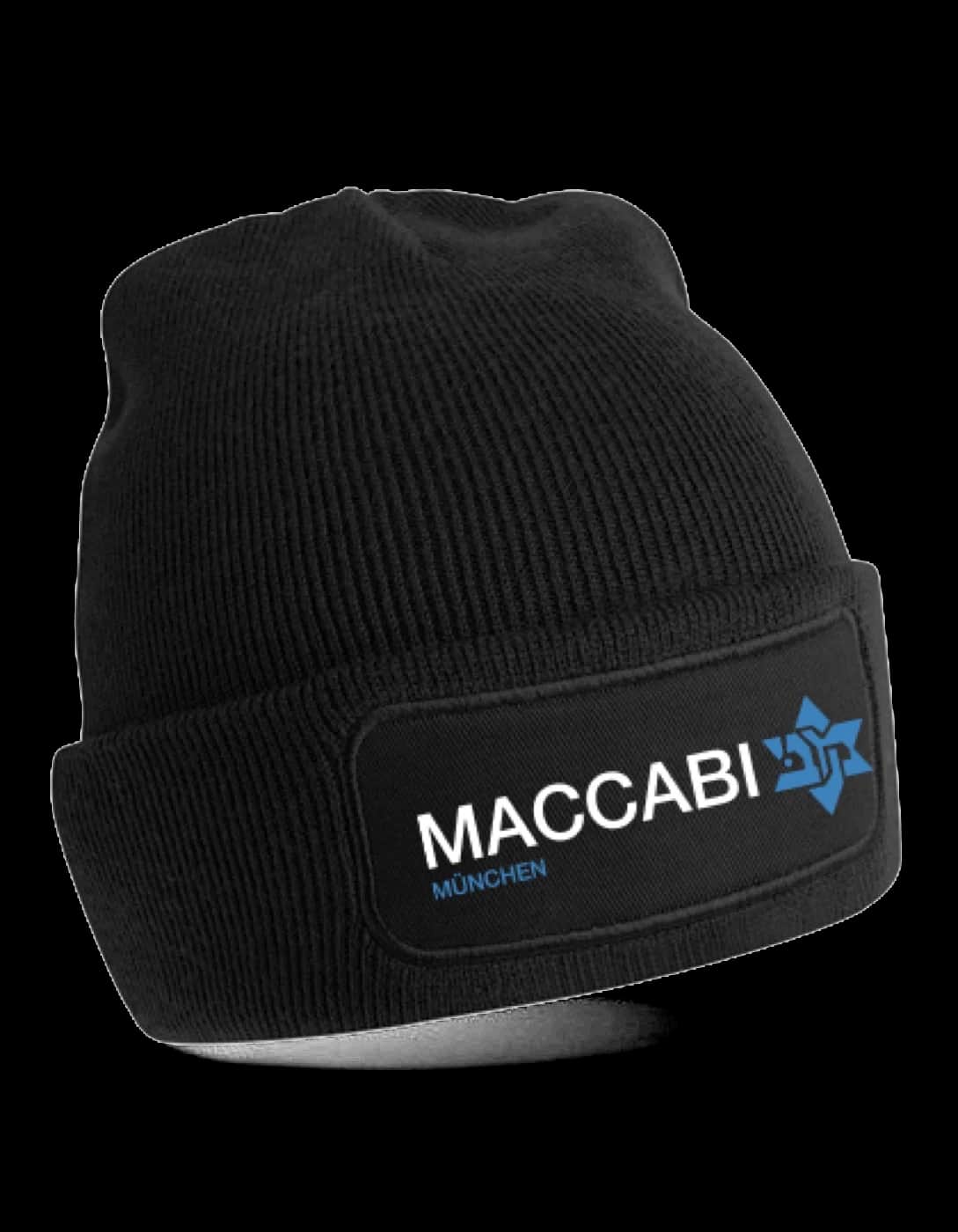 Schwarze Maccabi München Beanie